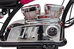 Ramiz Motocykel Chopper Warrior Ružová