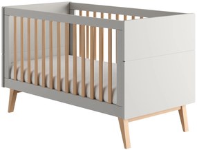Pinio Sivá detská postieľka Swing - 140 x 70 cm (3v1)