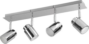Kovové bodové svietidlo v lesklej striebornej farbe 19x52 cm Angelo - Trio