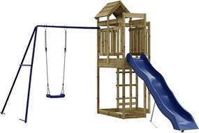 vidaXL Vonkajšia súprava na hranie impregnovaná borovica