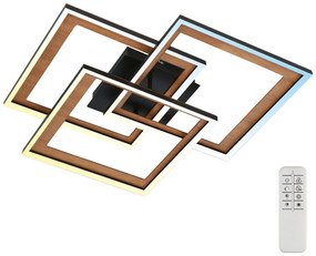 Brilo - LED Stmievateľný prisadený luster FRAME LED/45W/230V 2700-6500K + DO