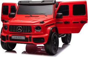 LEAN CARS Mercedes G63 XXL Red 4x4 Auto na batérie