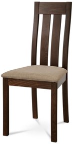 Jedálenská stolička z masívneho dreva BC-2602,orech