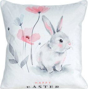 VEĽKONOČNÁ DEKORAČNÁ OBLIEČKA NA VANKÚŠ CONYL 45X45 CM VZOROVANÁ