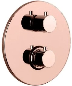 Sprchová batéria Paffoni Light s prepínačom Ružové zlato LIQ018ROSE