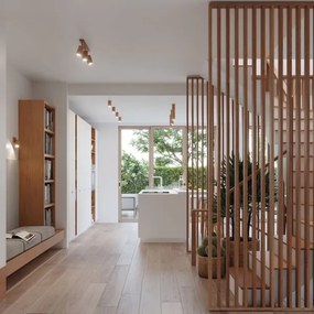 Sollux SL.1028 - Nástenné bodové svietidlo ZEKE 1xGU10/40W/230V dub