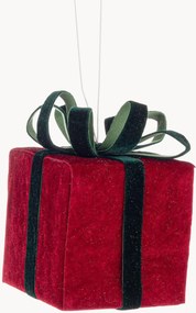 Vianočné ozdoby v zamatovom vzhľade Ertemios Gift, 6 ks