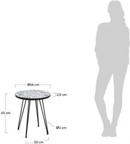 OSWALDA záhradný konferenčný stolík