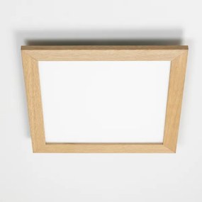 Eglo - LED RGB stmievateľný prisadený panel SALOBRENA-C LED/40W/230V hnedý + diaľkové ovládanie