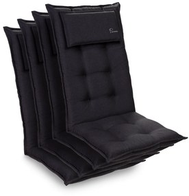 Sylt, poduška s vysokou zadnou časťou, na vyššie polohovacie kreslo, vankúš, polyester, 50 x 120 x 9 cm, 4 x poduška