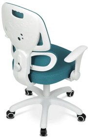 Autronic BONTEC Detská stolička, výškovo nastaviteľná, modrá sieťovina, KA-K1063 BLUE Farba: Šedá