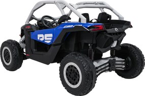 Ramiz Elektrická bugina Maverick Turbo RR pre deti modro-sivá + kolesá
