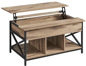 Konferenčný stolík TAYLOR SONOMA s výsuvnou doskou 100x60 cm