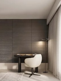 LED stmievateľná čierna stojaca lampa Tilia
