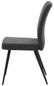 Čalúnená stolička sivá SVENTO