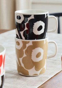 Marimekko Hrnček Oiva Unikko 400ml béžový