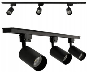 BERGE LED lišta 1m s 3 bodovými svetlami GU10
