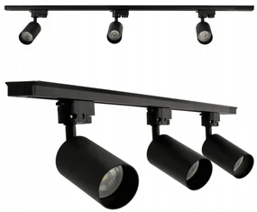 BERGE LED lišta 1m s 3 bodovými svetlami GU10