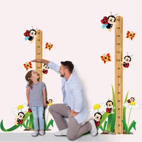 Meter na stenu Lienky 150cm