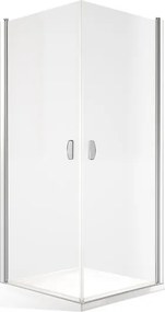 Roltechnik Outlet Bezbariérový sprchový kút DCO1+DCO1 - 2x otváracie dvere - bez vaničky ROTH-Variant: šírka ľavej časti: 80 cm, šírka pravej časti: …