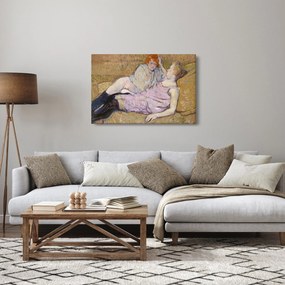 Obraz - Henri de Toulouse-Lautrec, The Sofa, reprodukcia (90x60 cm)