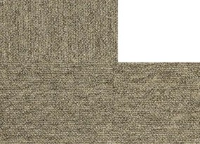 Koberce Breno Kobercový štvorec ALPHA 823, velikost balení 5 m<sup>2</sup>  (20ks), hnedá, viacfarebná