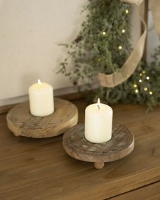Sviečnik Rustic Flame 15 cm