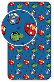 JERRY FABRICS Plachta Avengers 03 Bavlna, 90/200 cm