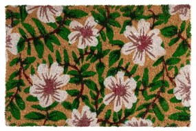 Rohožka z kokosového vlákna 40x60 cm Leafy – Casa Selección