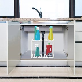 Kuchynský organizér, pod drez nastaviteľný 40-70cm PORTE