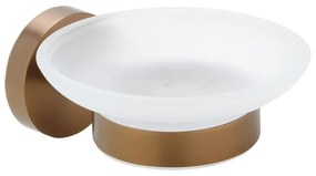 Sapho Sapho, X-ROUND COPPER mydeľnička, mliečne sklo, medená matná, XR803PG