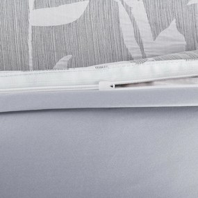 Žakárové obliečky Alabama sivá, 140 x 200 cm, 70 x 90 cm