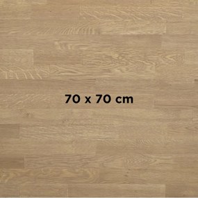 FAMEG OAK 38 MM - MASÍVNA STOLOVÁ DOSKA 70 x 70 cm