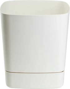 Plastový květináč s podmiskou Cubi 25x25 cm - výber z 5 prevedení