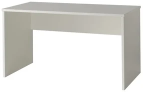 Písací stôl Molde z MDF biela 140cm