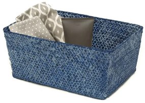 Pletený košík Compactor 30 x 20 x 13 cm, tmavo hnedá