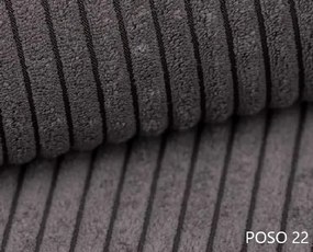 Rohová sedačka Josie U (sivá). Akcia -21%. Vlastná spoľahlivá doprava až k Vám domov. 1133171