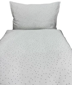 INTERMEDIC SK Posteľná obliečka do postieľky Hviezdička - sivá 90x130/45x65cm