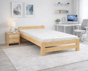 ECOMATRACE POSTEĽ EVA BEZ ROŠTU, BOROVICA LAKOVANÁ Rozmery 90x200