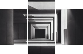 Obraz - Štvorcový tunel (90x60 cm)