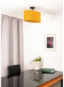 Duolla - Prisadený luster OVAL 1xE27/15W/230V hnedá