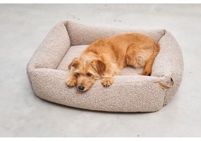 Béžový pelech pre psa z materiálu buklé 55x70 cm Senso Greige S – MiaCara