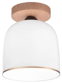 Kolarz A1352.11.Au - Prisadený luster NONNA 1xE27/60W/230V dub/biela/zlatá