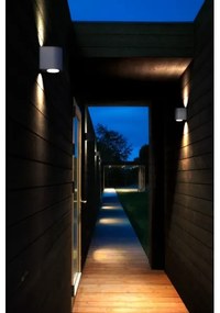 Nordlux - LED vonkajšie nástenné svietidlo CANTO 2xLED/5,5W/230V IP44 sivá