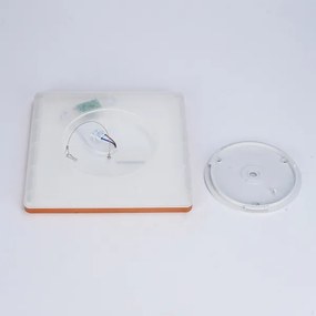 Brilagi - LED kúpeľňové stropné svietidlo ULTRA SLIM LED/18W/230V 30x30 cm ružové zlato IP54