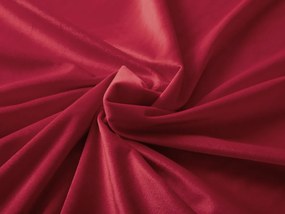 Biante Zamatový štvorcový obrus Velvet Prémium SVP-007 Malinovo červený 120x120 cm