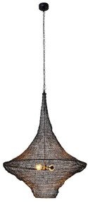 Cocoon závesná lampa čierna 89cm