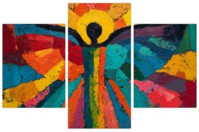 Obraz - Maľovaný anjel (90x60 cm)