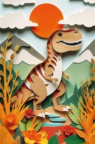 TREFL Puzzle Paper Art: Dinosaurus 160 dielikov