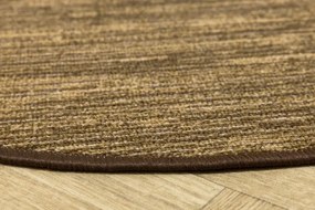 Protišmykový koberec ADAGIO 04 béžový kruh